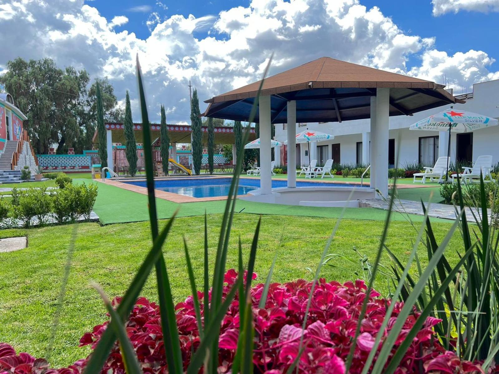 Hotel El Jaguar San Martín de las Pirámides Dış mekan fotoğraf