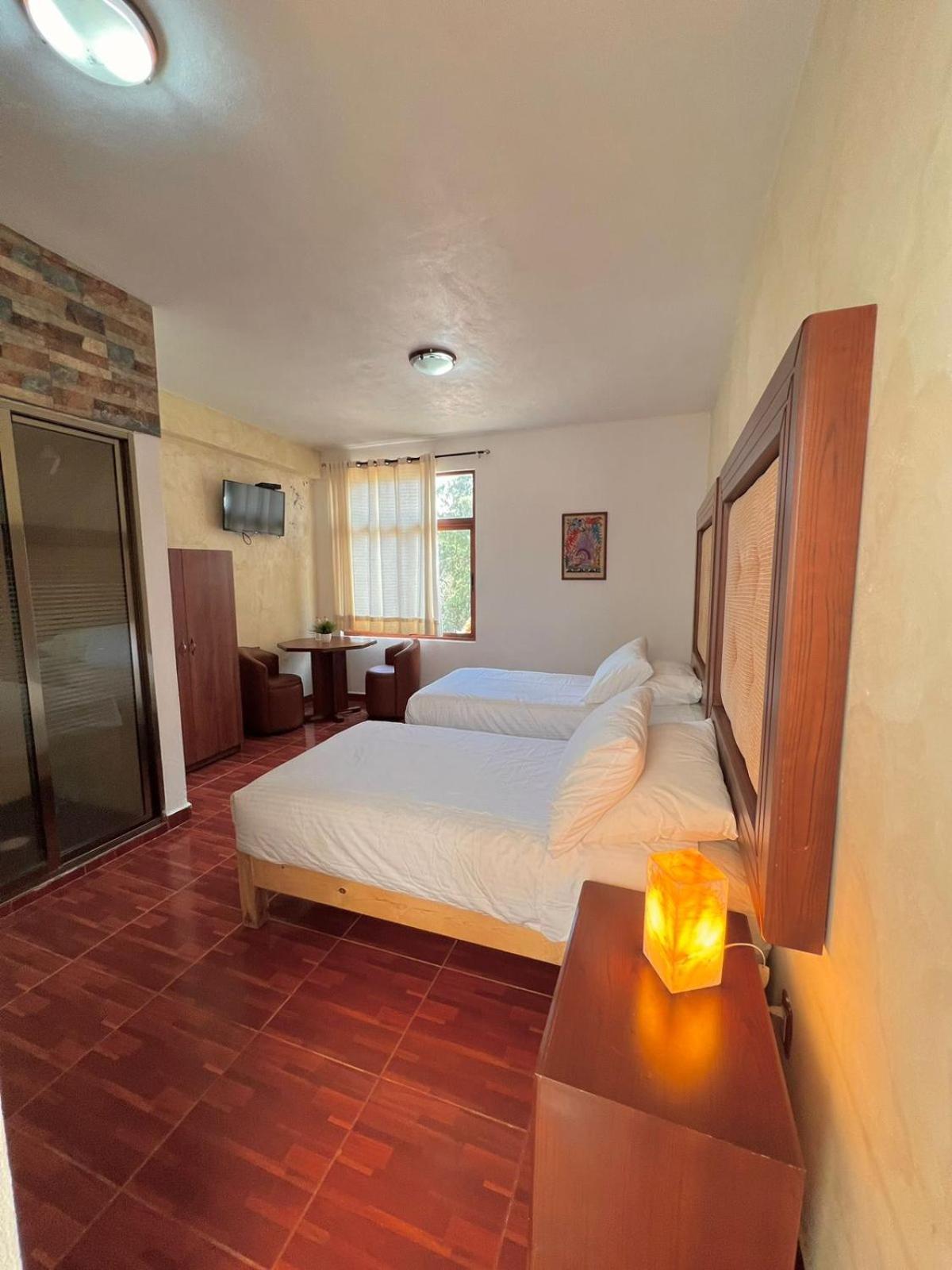 Hotel El Jaguar San Martín de las Pirámides Oda fotoğraf