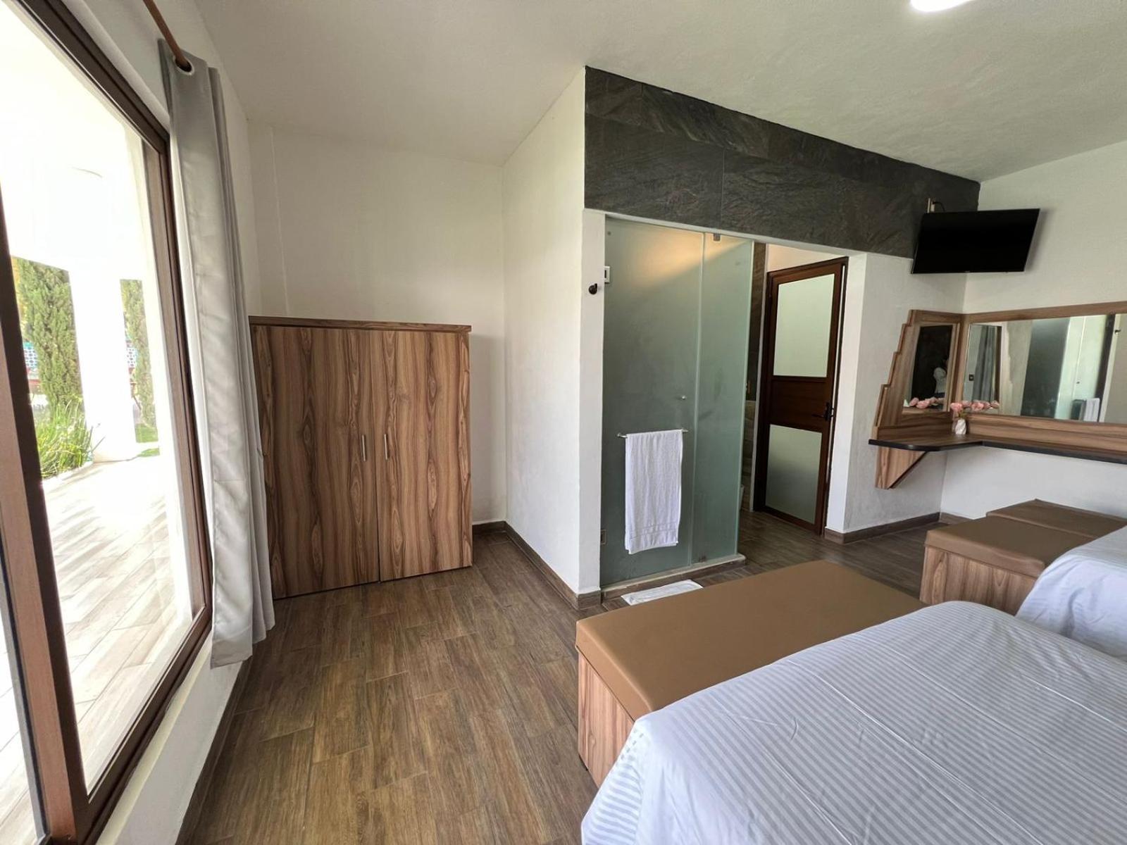 Hotel El Jaguar San Martín de las Pirámides Dış mekan fotoğraf