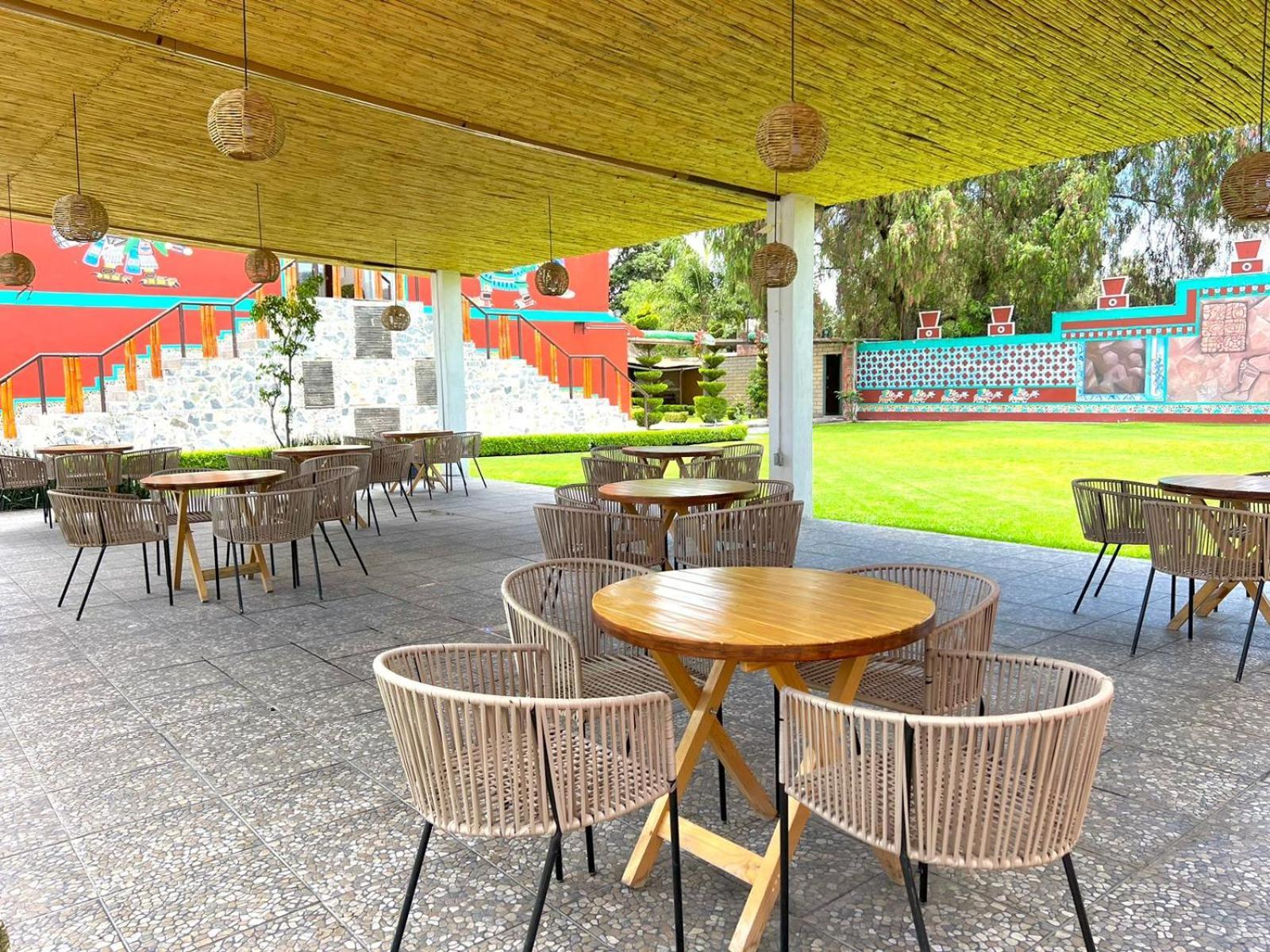 Hotel El Jaguar San Martín de las Pirámides Dış mekan fotoğraf