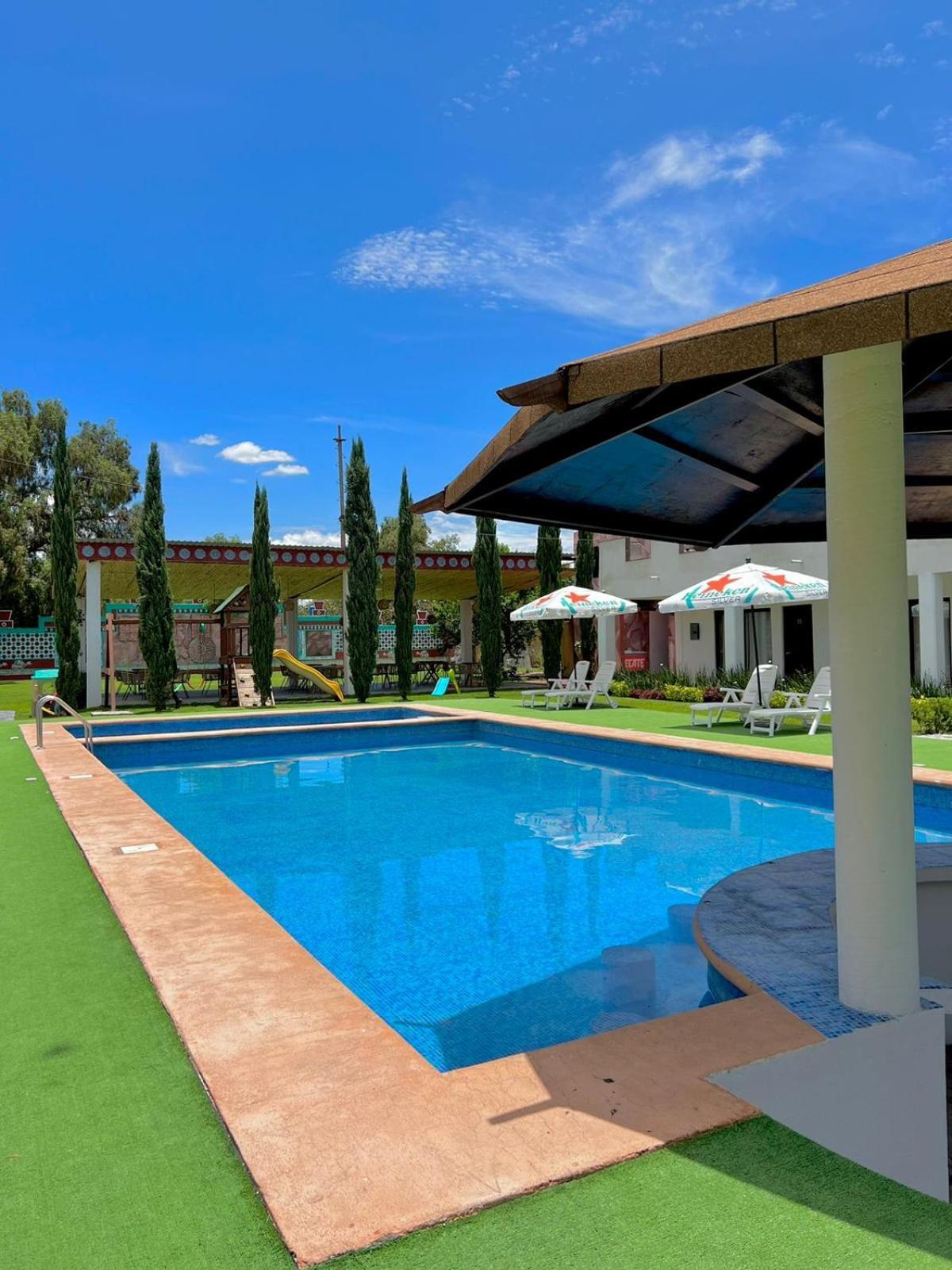 Hotel El Jaguar San Martín de las Pirámides Dış mekan fotoğraf
