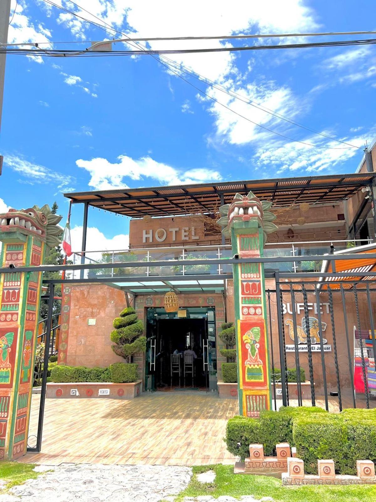 Hotel El Jaguar San Martín de las Pirámides Dış mekan fotoğraf