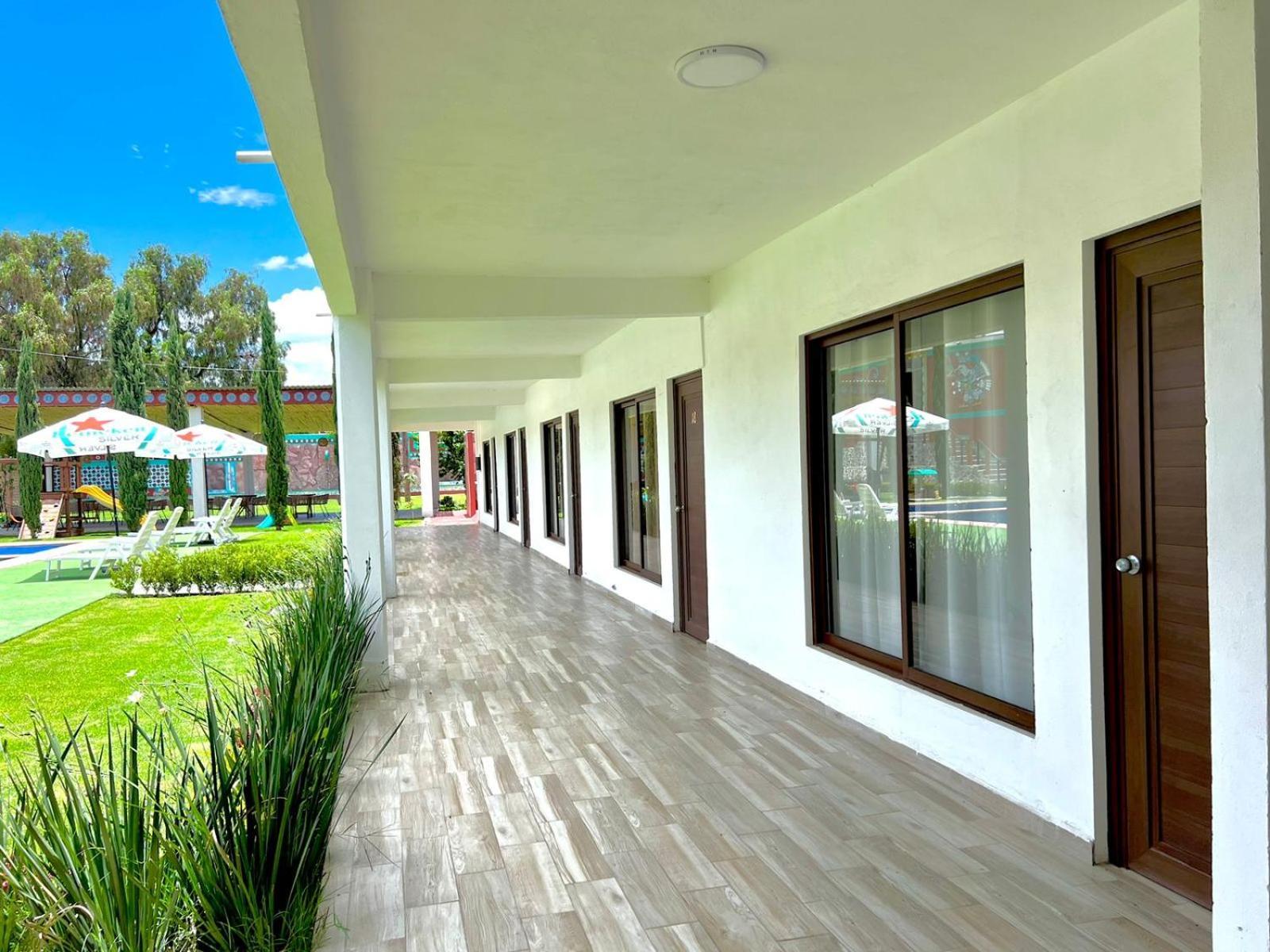 Hotel El Jaguar San Martín de las Pirámides Dış mekan fotoğraf