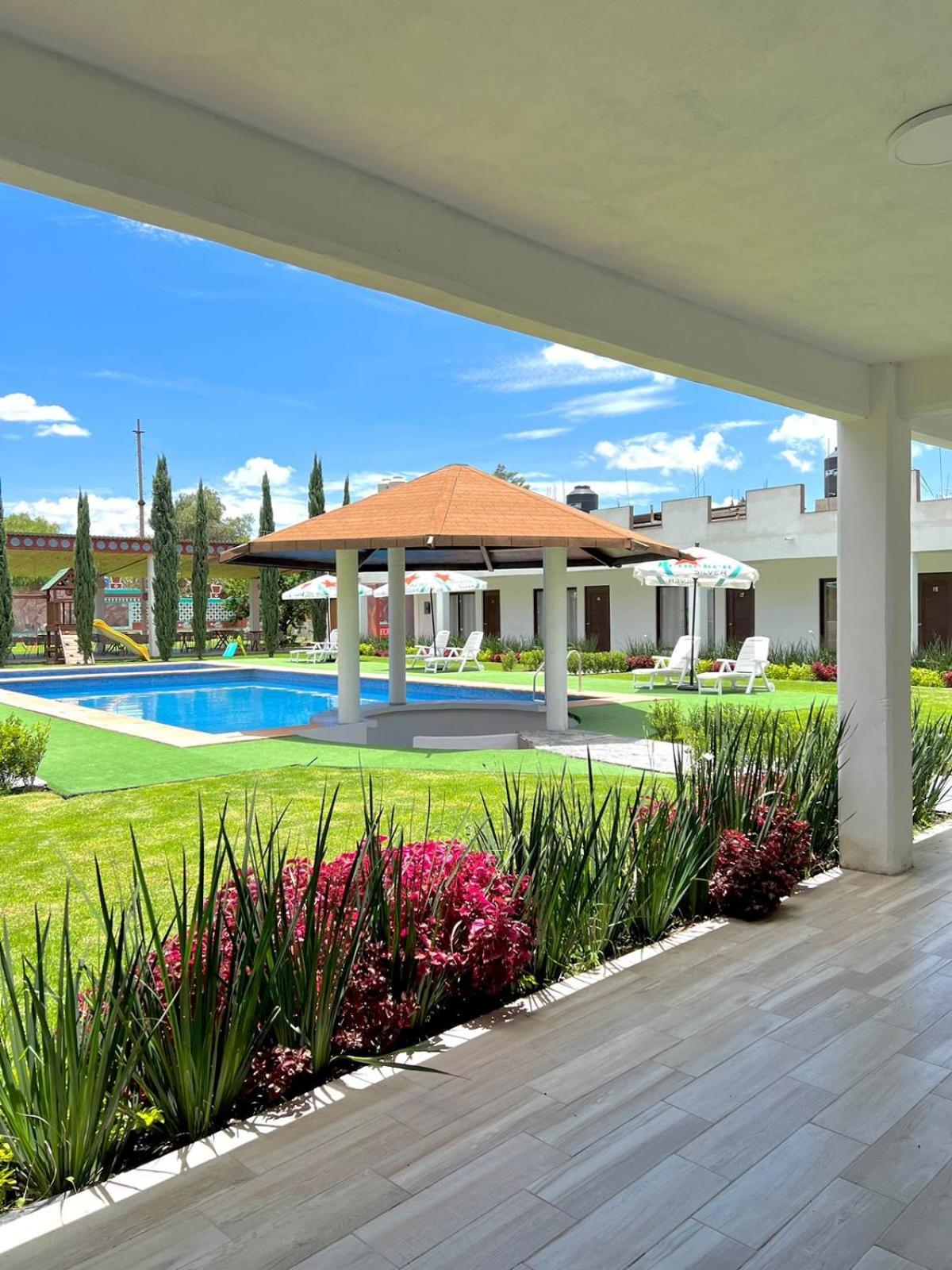Hotel El Jaguar San Martín de las Pirámides Dış mekan fotoğraf