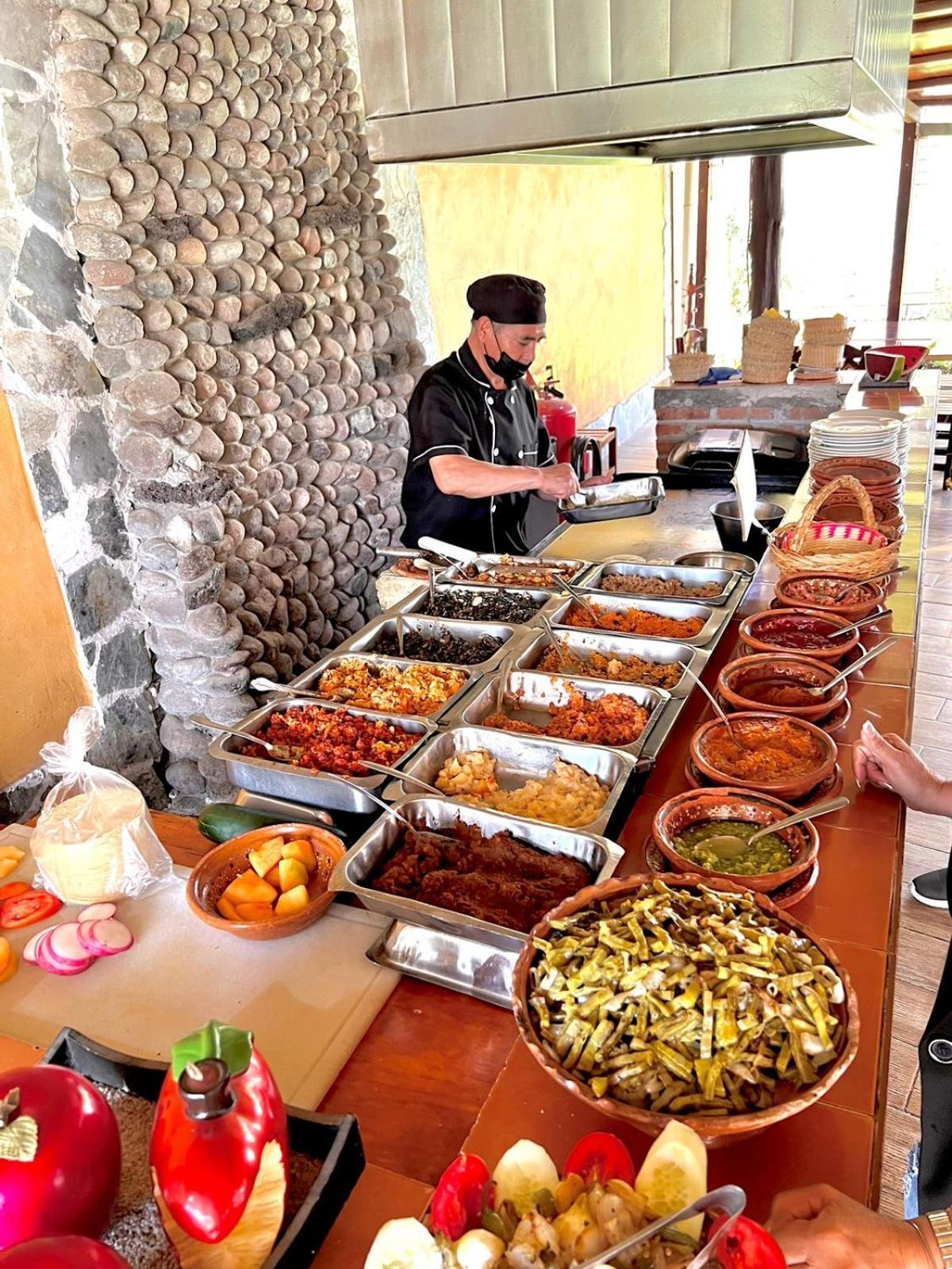 Hotel El Jaguar San Martín de las Pirámides Dış mekan fotoğraf