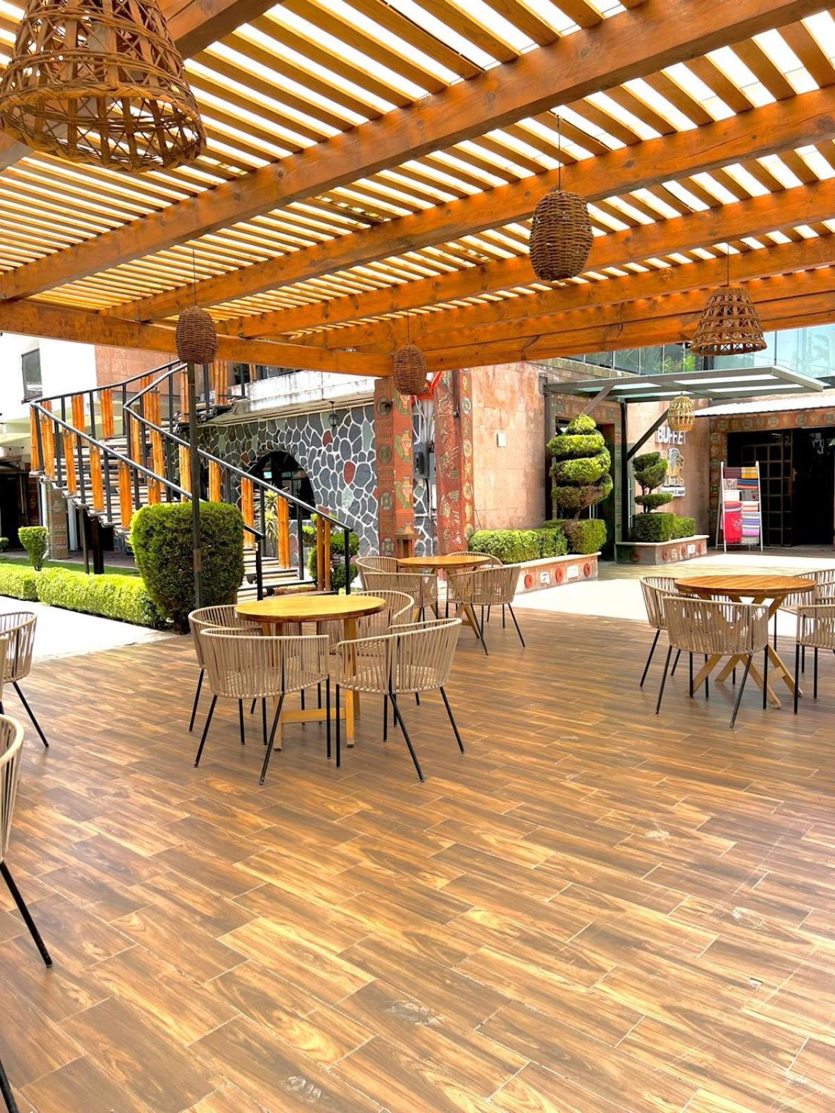 Hotel El Jaguar San Martín de las Pirámides Dış mekan fotoğraf
