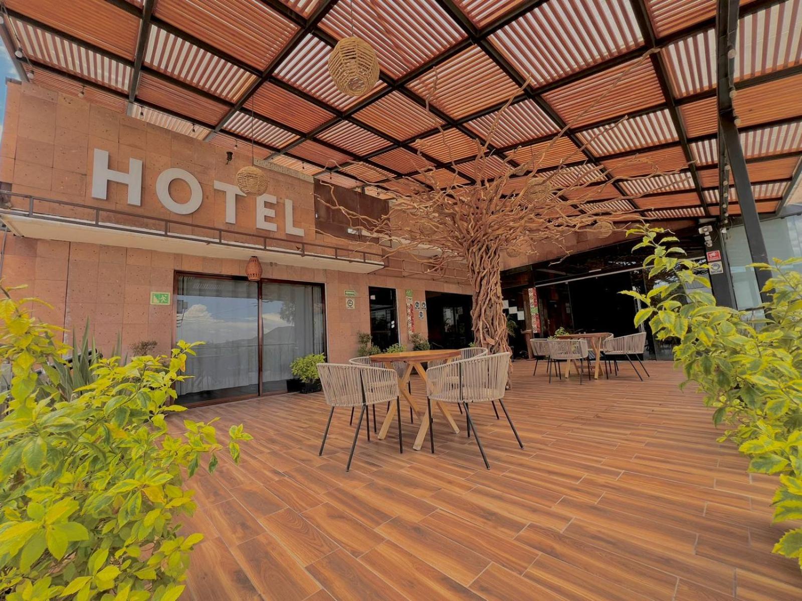 Hotel El Jaguar San Martín de las Pirámides Dış mekan fotoğraf